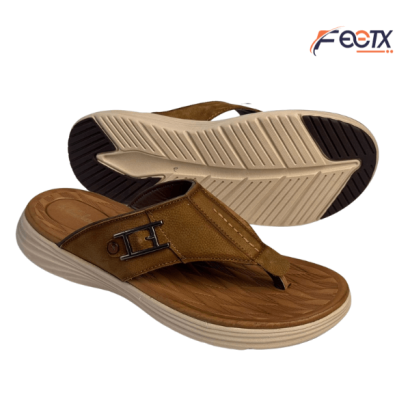 Leather Weightless Sandal mustard