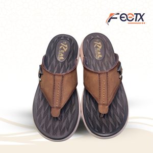 Leather Weightless Sandal Mustard with Black Sole 100