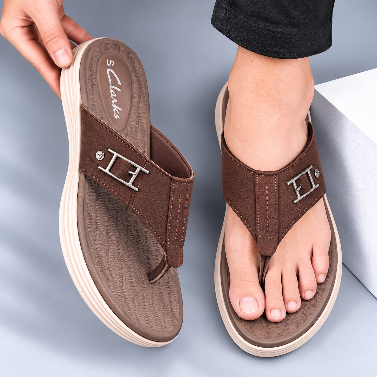 ChatGPT Image Sep 27, 2026, 02_07_44 AM Sandal 100 Chocolate - Image 1