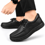 NEW CASUAL SHOES H601 (ফিতা) - BLACK