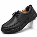 NEW CASUAL SHOES H601 (ফিতা) - BLACK - Image 4